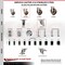 Service Caster 3.5 Inch 316SS High Temp Glass Filled Nylon 1/2 Inch Threaded Stem Caster Set SCC SCC-SS316TS20S3514-GFNSHT-121315-4 - alternate 3